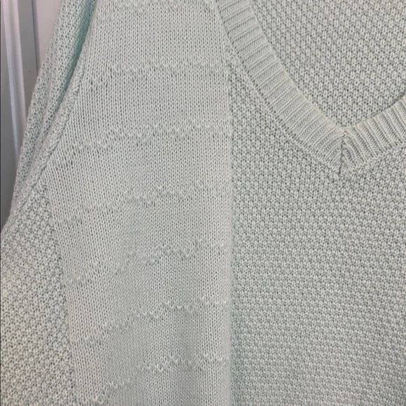 Torrid Mint Green V-Neck Oversized Sweater, 2X - Picture 3 of 7